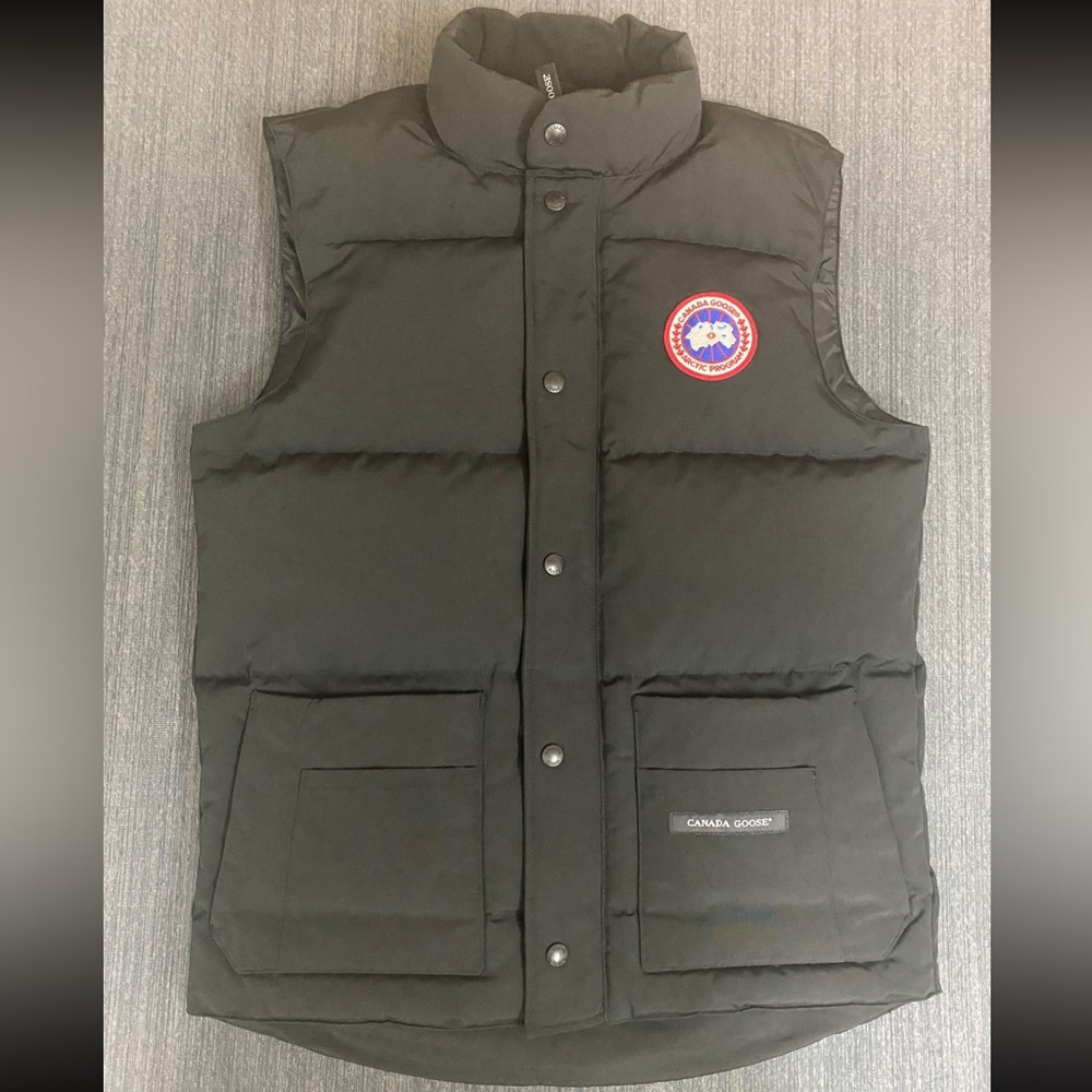 CANADA GOOSE - Men Freestyle Crew Vest BLACK